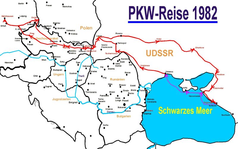 1982 Su-Dagomys Kreuzfahrt
