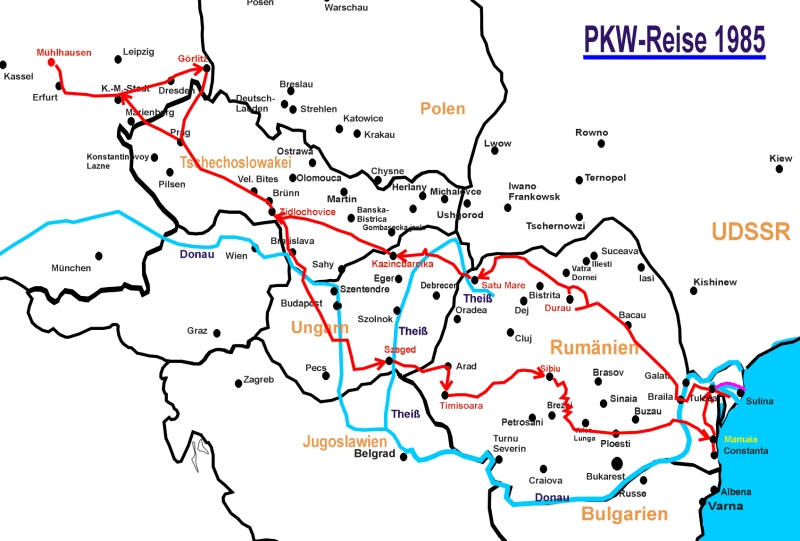 1985 Rumänien Durau Salina